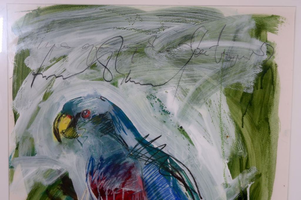 Carlos Blaaker: Gemengde techniek, Onbekend - Ingelijst kopen? Bied vanaf 100!