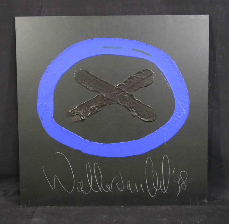 Walter van Oel: Acryl op mdf-plaat, Z.T. kopen? Bied vanaf 100!
