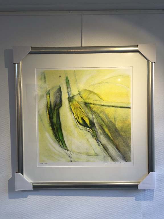 Originele zeefdruk van de bekende kunstenaar JEROEN DERCKSEN verkocht voor € 55!