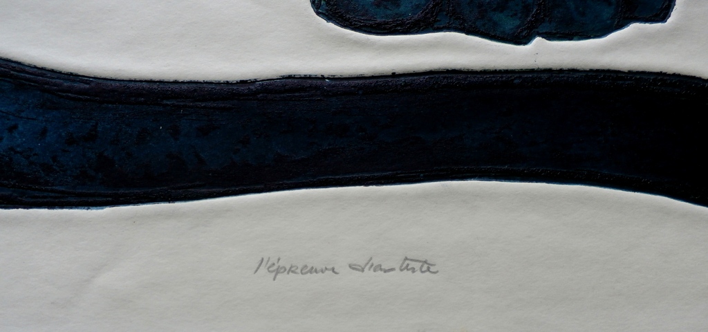  Ru van Rossem - relief ets/gravure: Panther - 1956 kopen? Bied vanaf 75!