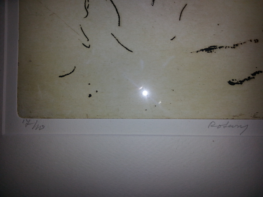 Ad Arma - Rotary, kleurenets 17/18, gesigneerd en gedateerd '93 kopen? Bied vanaf 45!