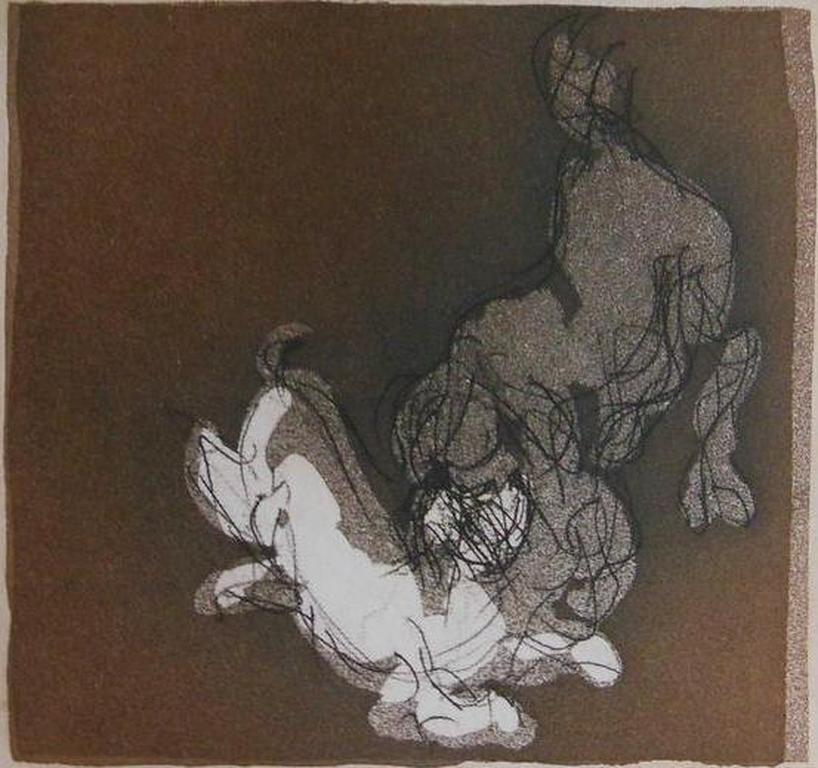 Constant : Deux chiens (mooie aquatint) kopen? Bied vanaf 350!