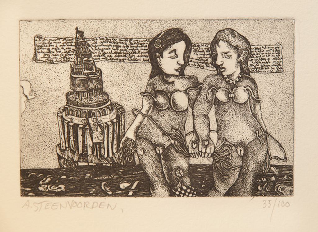 Ab Steenvoorden -Etsen- Schorpioen, Stier, Waterman, Tweeling, Ram, Leeuw kopen? Bied vanaf 35!