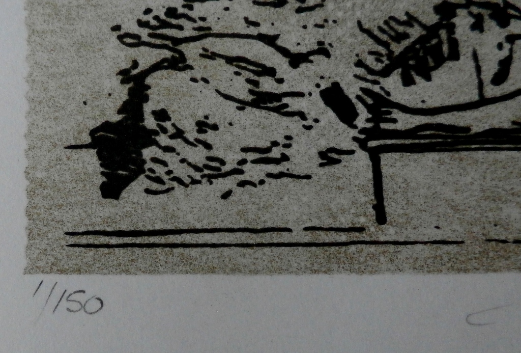 Benjamin Frankel, zeefdruk, handgesigneerd en genummerd kopen? Bied vanaf 1!