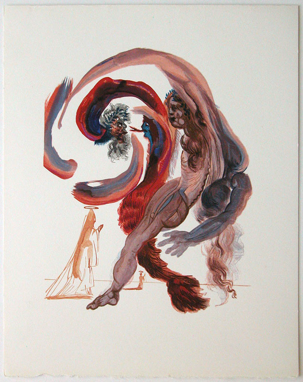 Salvador Dalí, ‘La quatrième corniche: Accidia’, houtdruk, 1963 kopen? Bied vanaf 140!