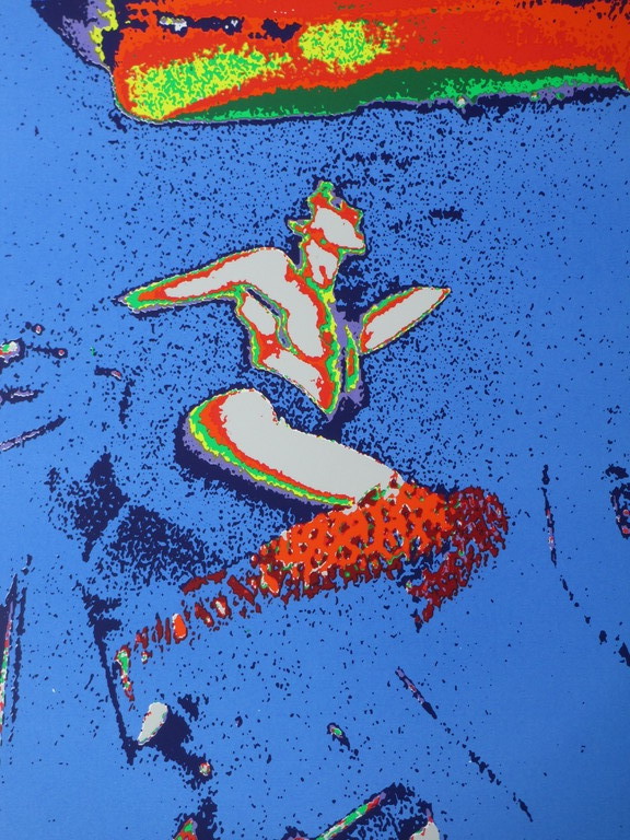 Henk van der Vet, Naaktclubdanseres, Kleurenzeefdruk kopen? Bied vanaf 35!