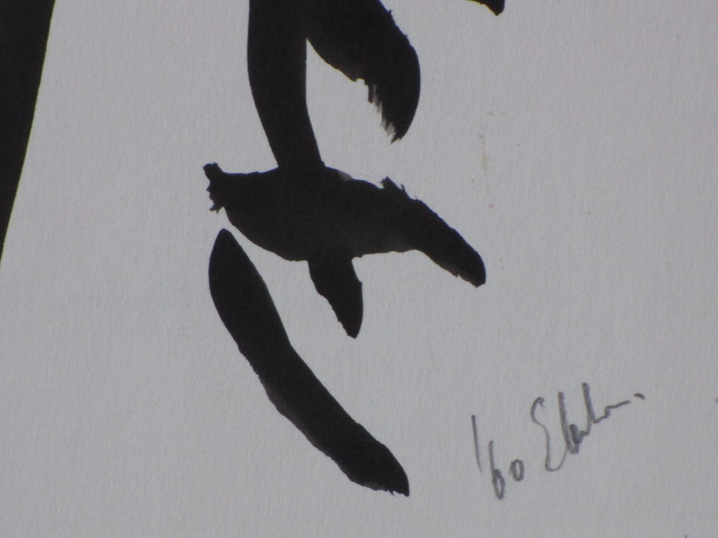 Wally Elenbaas, Giraffe, Inkttekening kopen? Bied vanaf 45!