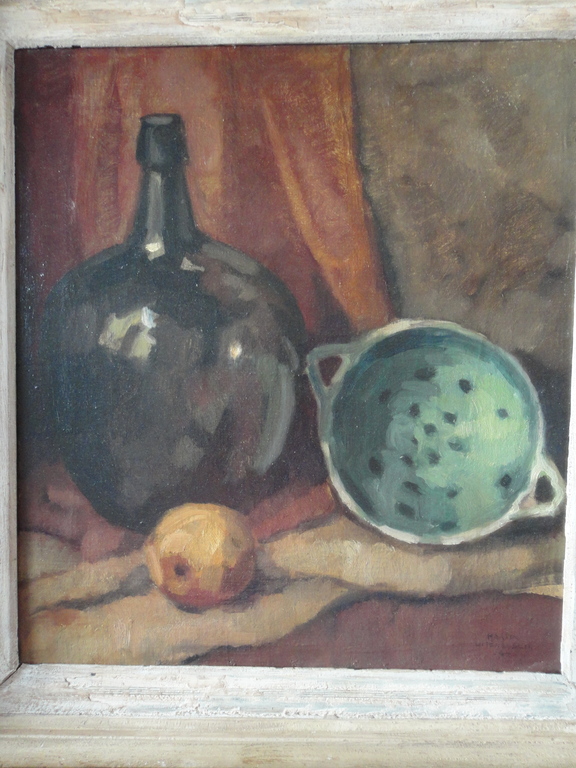 Martin Uitenbosch (1898-1965) - olieverf op doek - Gevarieerd stilleven uit 1944 kopen? Bied vanaf 195!