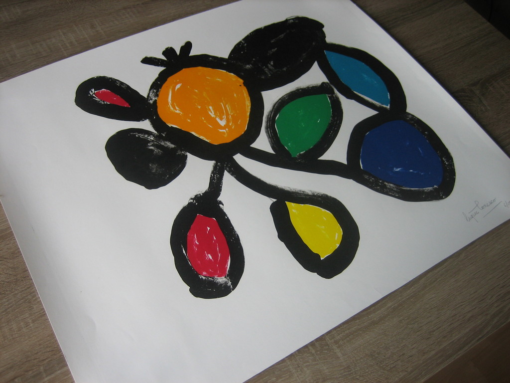 Eugene Ionesco - "Les Fleurs" - Lithografie - Handgesigneerd - 1984 kopen? Bied vanaf 45!