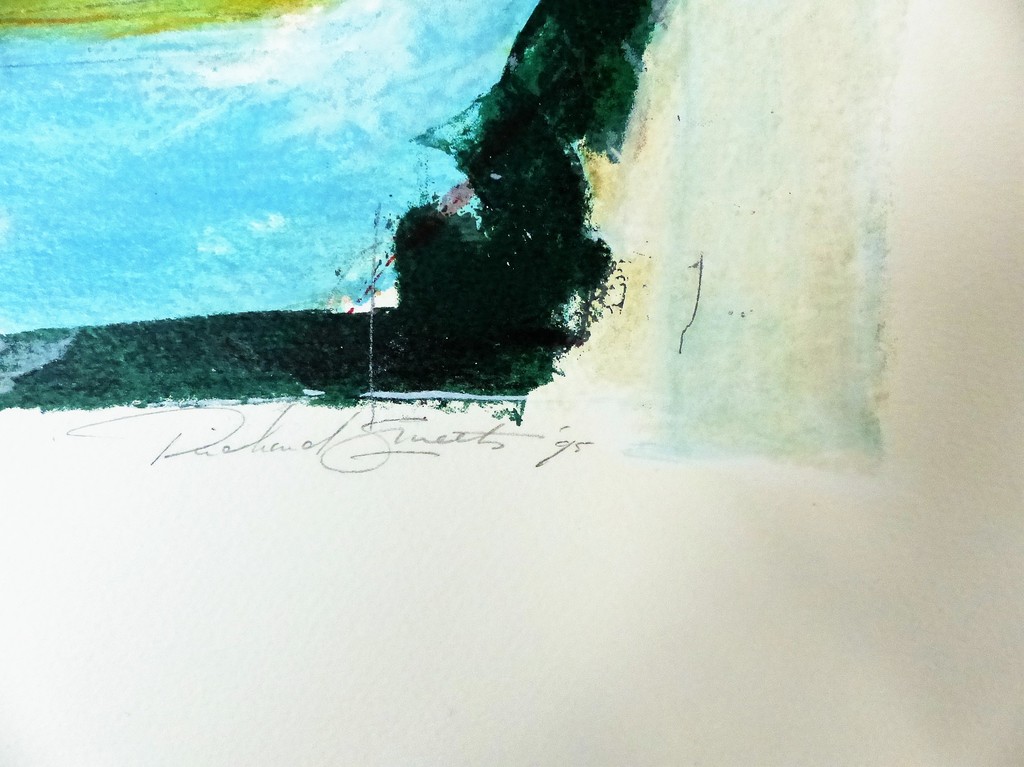 Richard Smeets,Zeefdruk op papier,Handgesigneerd,Oplage 85/200 kopen? Bied vanaf 30!