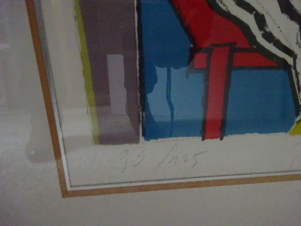 Corneille litho: Journee de plui - een regenachtige dag kopen? Bied vanaf 250!