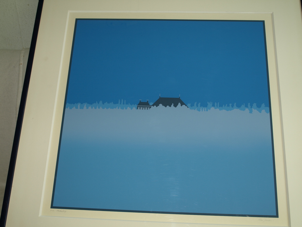 HAN JANSEN (1931-1994) – Zeefdruk – Elskesborg – Gesigneerd – E. A verkocht voor € 150!