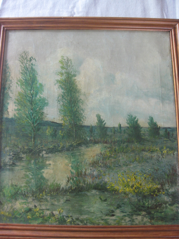 Horace Vick - landschap - Olieverf op doek kopen? Bied vanaf 1!
