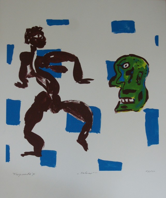 LAATSTE X - Alphons Freijmuth (Freymuth) - Salomé - zeefdruk uit 1991 verkocht voor € 49!