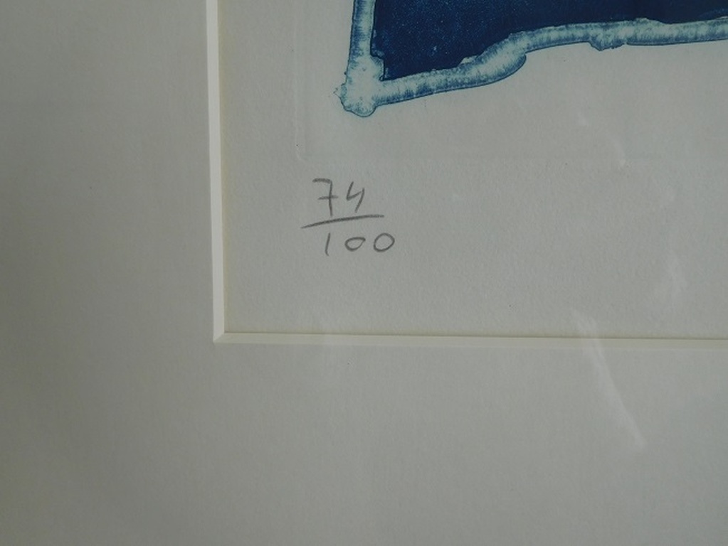 Pierre Alechinsky, Ets/ Aquatint, Titel "Volcan de Nuit", Nummer 74/100, 1972 kopen? Bied vanaf 650!