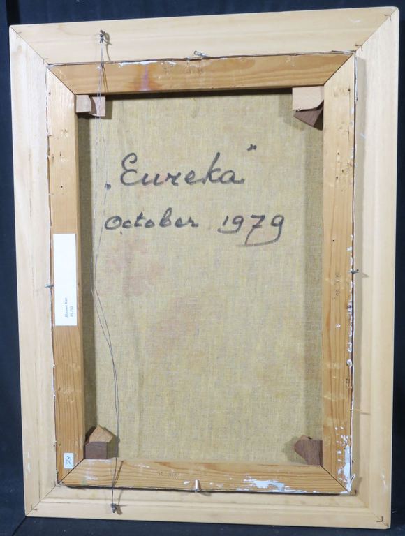Herman Lievers: Olieverf op doek, Eureka - Ingelijst kopen? Bied vanaf 1!