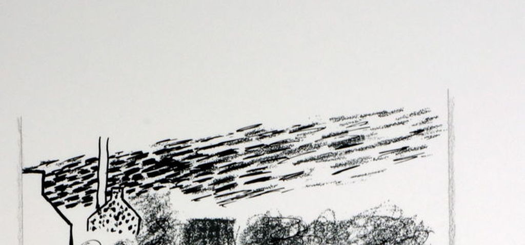 Roger Raveel: Hugo Claus, unieke gesigneerde zeefdruk met de hand bijgewerkt kopen? Bied vanaf 1000!