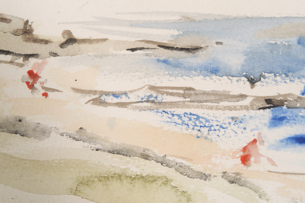 Elly Koopman: Aquarel, Landschap II kopen? Bied vanaf 1!