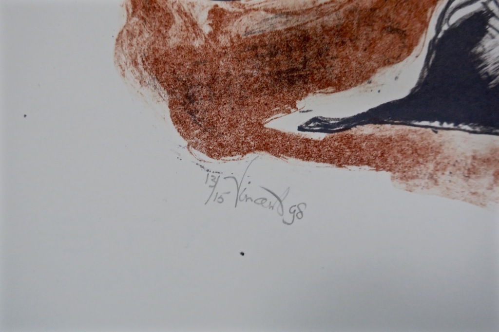 Vincent Rijnbende: Zeefdruk, Z.T. kopen? Bied vanaf 10!