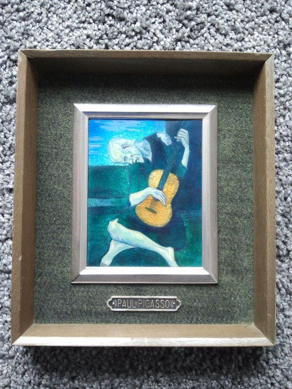 Joanna Brom (1898-1980), polychroom geëmailleerde plaquettes naar schilderij kopen? Bied vanaf 1!