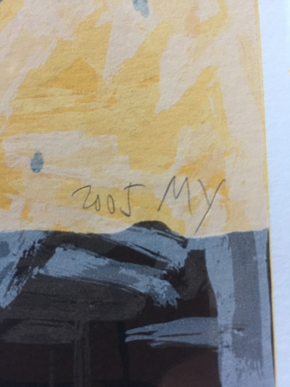 Miguel Ybanez: zeefdruk uit 2005 (141/200), handgesigneerd MY kopen? Bied vanaf 50!