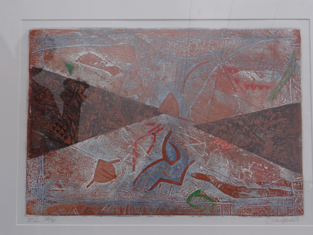 Chabab Tayefeh Mohajer - Egyptisch landschap verkocht voor € 40!