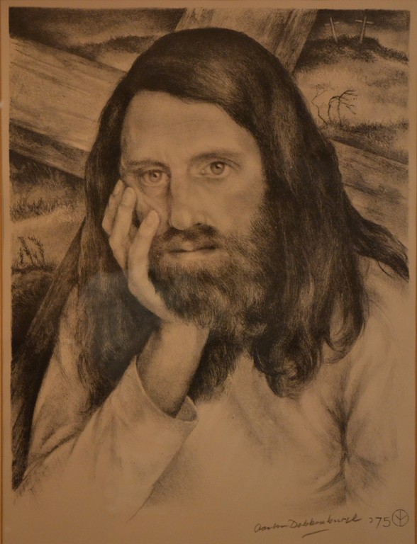 Aart van Dobbenburgh: Litho, Jezus ('75) kopen? Bied vanaf 1!