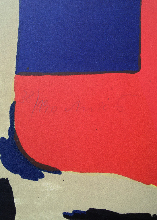 Horst Antes - Amsterdammer, litho kopen? Bied vanaf 150!