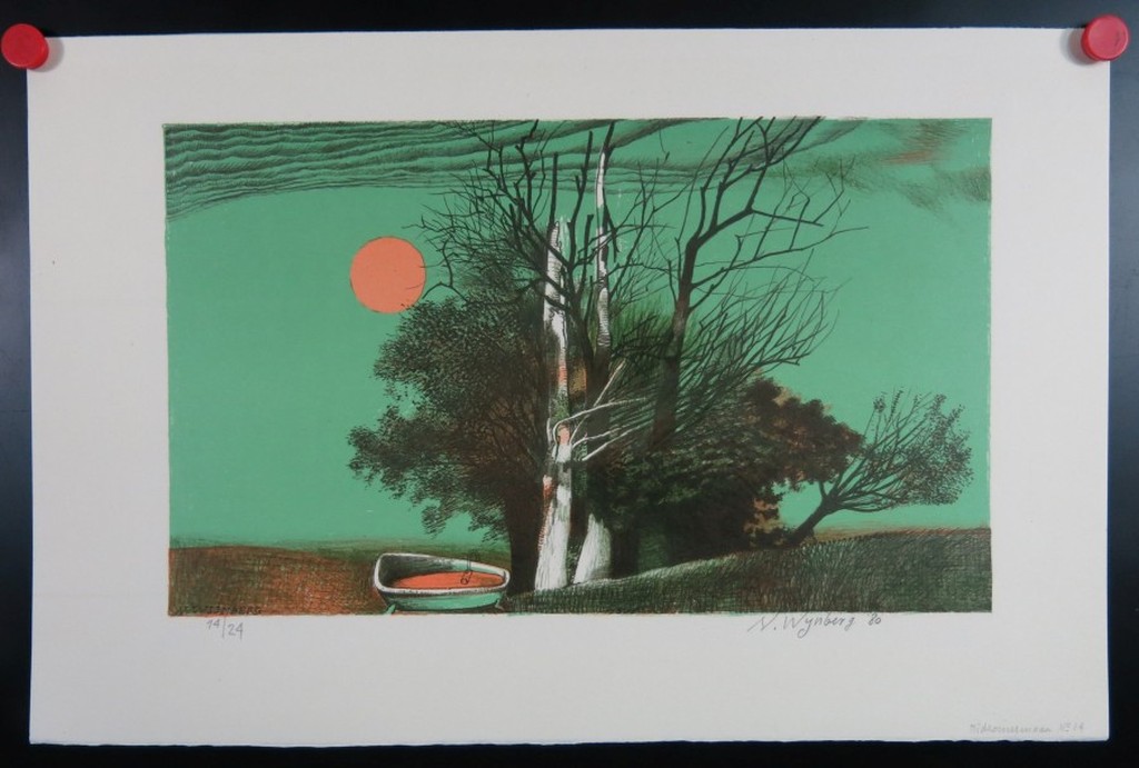 Nicolaas Wijnberg: Litho, Midzomermaan kopen? Bied vanaf 70!