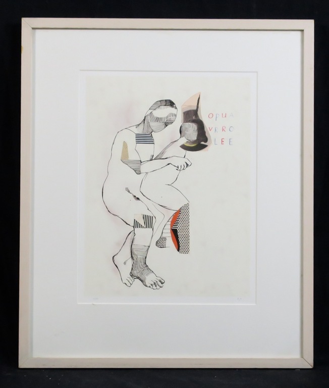 Kars Persoon: Piezografie, Ouvre ma parole - Ingelijst kopen? Bied vanaf 20!