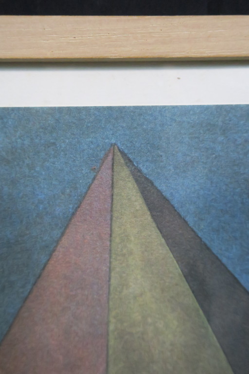 Sol LeWitt: Serie van 10 litho's, Piramidi - Ingelijst kopen? Bied vanaf 2000!