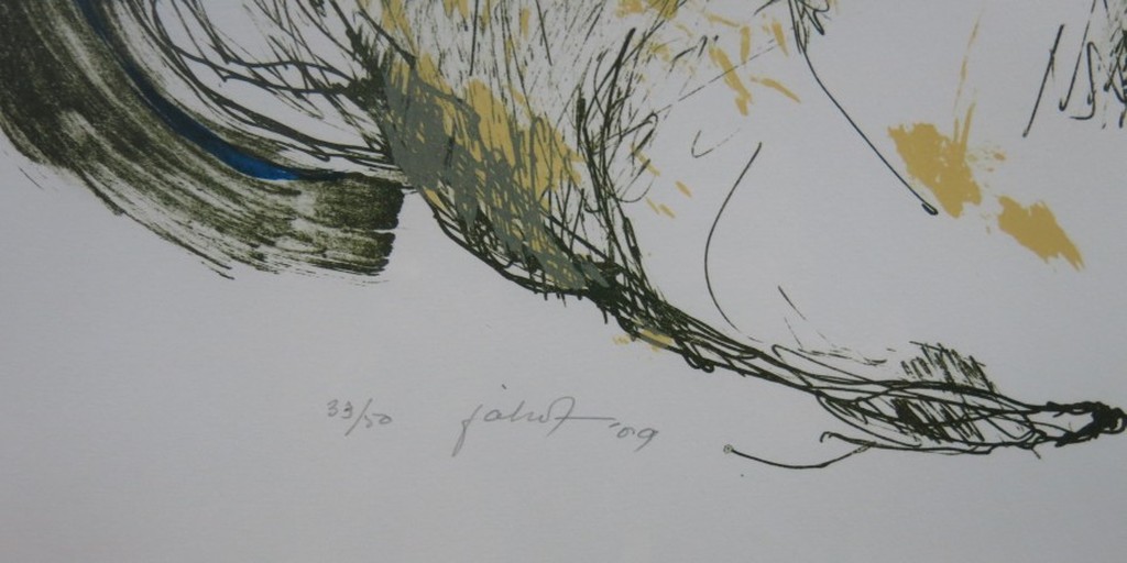 Jan Hofstra: Litho, Z.T. - Ingelijst kopen? Bied vanaf 30!