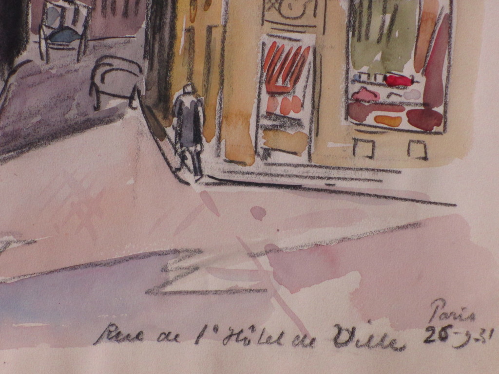 Han Krug, Rue de l'Hotel de Ville Paris, Gemengde techniek kopen? Bied vanaf 40!