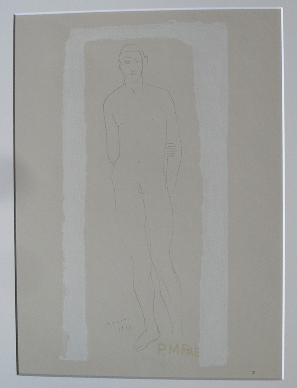 Marino Marini - adolescente 1930 - Zeefdruk drukgesigneerd kopen? Bied vanaf 65!