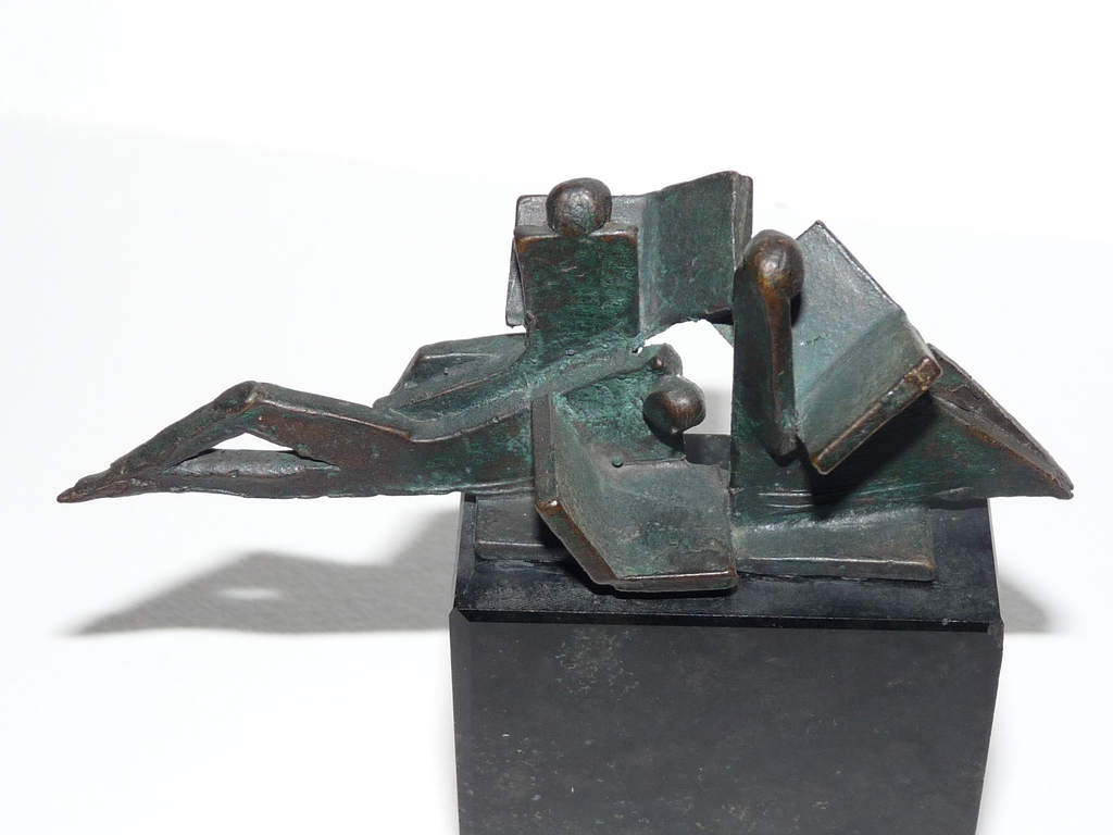 Eric Claus, Bronzen beeld, Boekenlezertjes kopen? Bied vanaf 175!