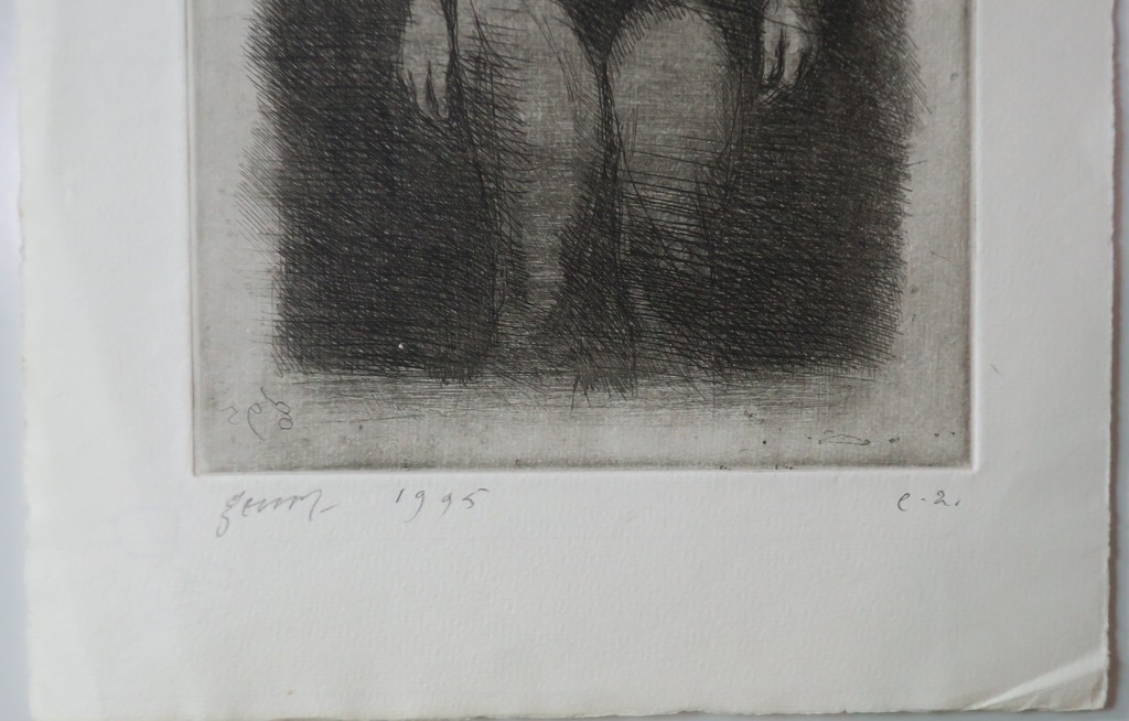 Geurt van Dijk: Ets, Naakt met bh kopen? Bied vanaf 20!