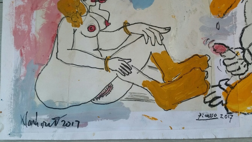 Peter Klashorst: Origineel werk, Dagobert Duck kopen? Bied vanaf 1!