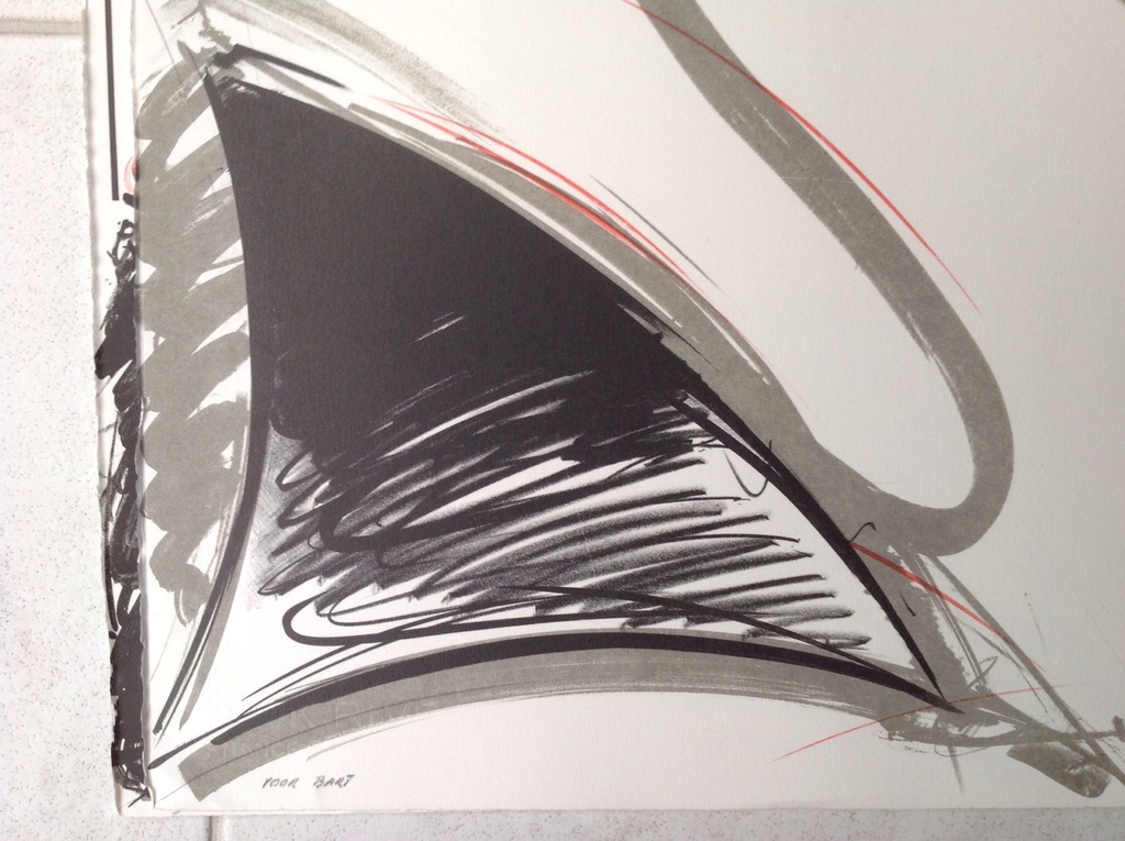 Peter van Drumpt:3 litho's : Landinwaarts kopen? Bied vanaf 40!