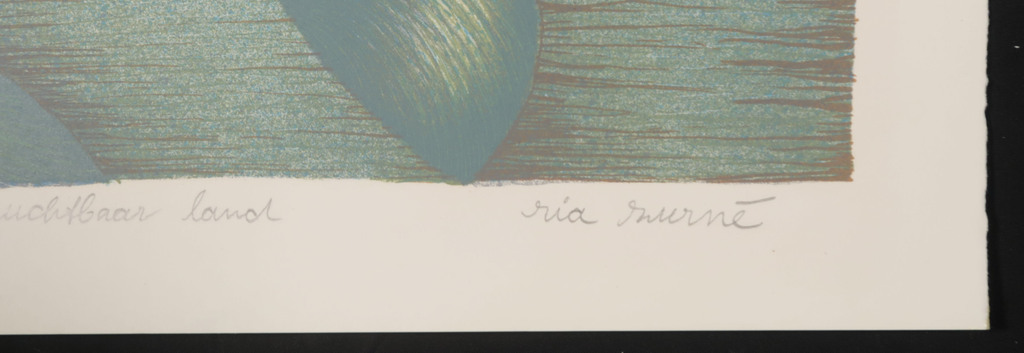 Ria Zurne: Litho, Reis door vruchtbaar land kopen? Bied vanaf 1!