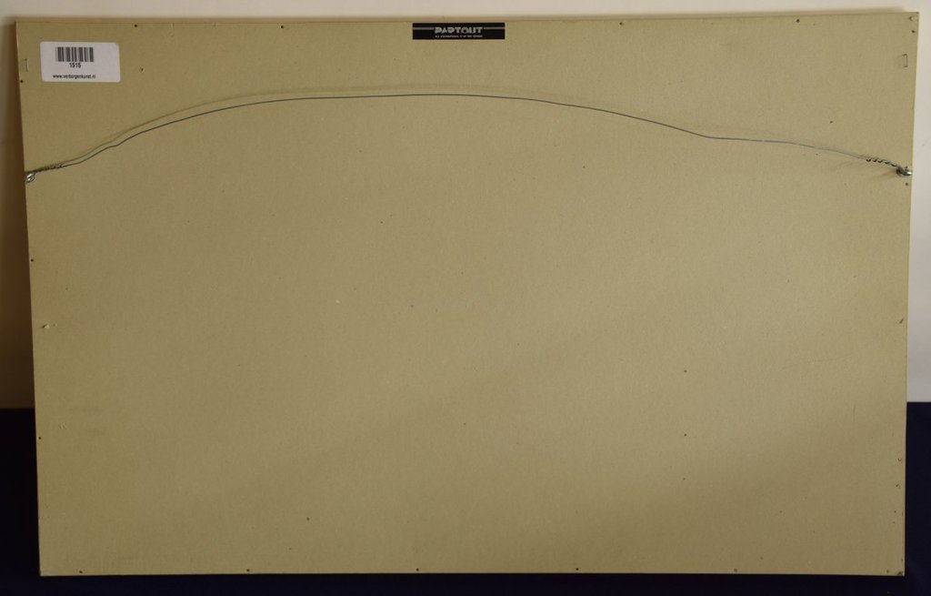 Ko Oosterkerk - Droge naald ets op papier - Deken van het landschap kopen? Bied vanaf 10!