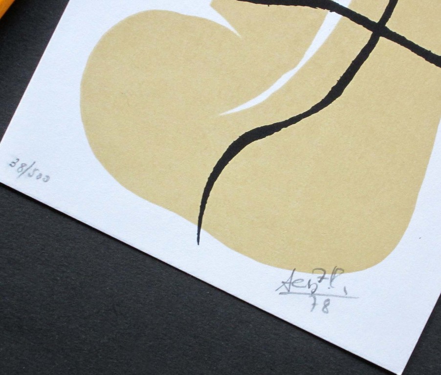 Manzano Acisclo Feire - lithografie 1978 - handgesigneerd & genummerd kopen? Bied vanaf 1!