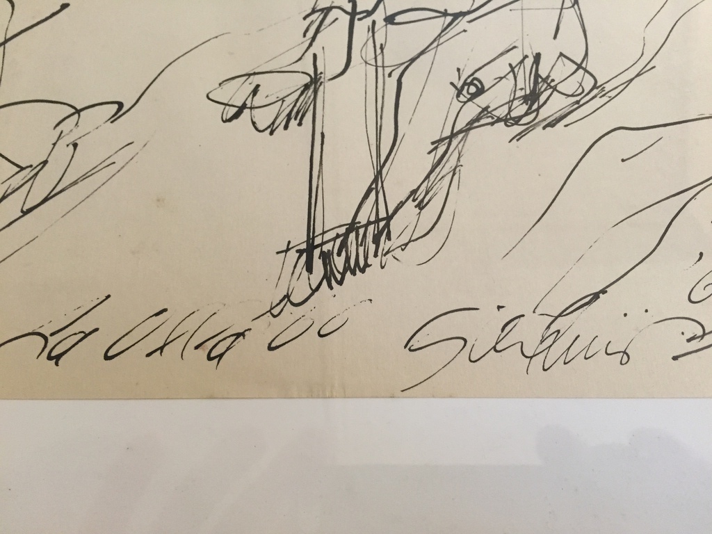 Jan Sierhuis originele inkt tekening, voorstudie.  kopen? Bied vanaf 1!