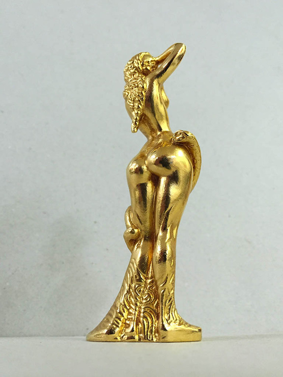 Ernst Fuchs, ‘Frau Lot’, metalen sculptuur verguld, 2014  kopen? Bied vanaf 129!