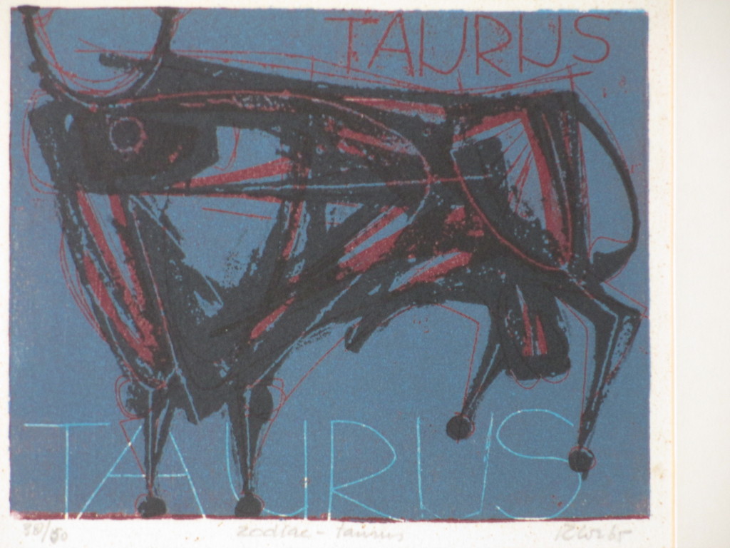 Rob Cox, Zodiac-Taurus, Kleurets kopen? Bied vanaf 30!