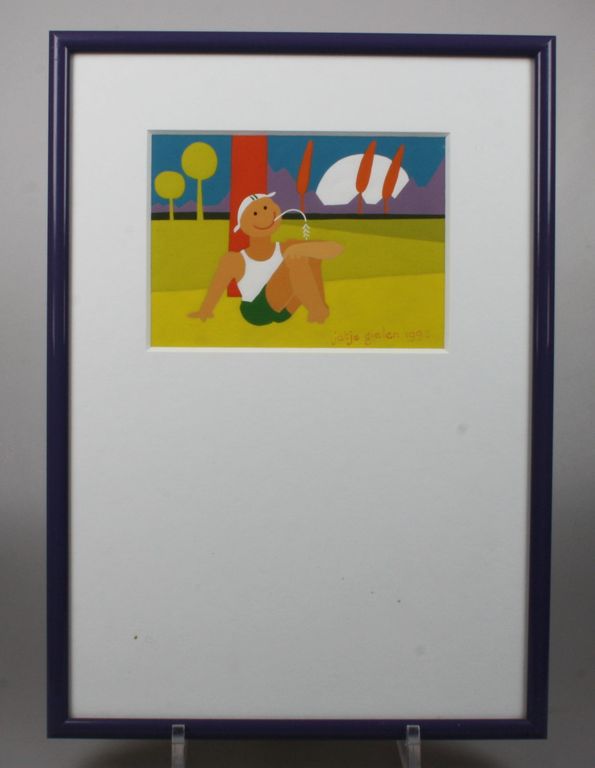 Jotje Gielen, silk-screen print 1993 kopen? Bied vanaf 12!