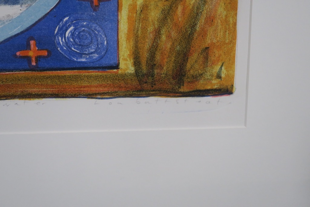 Lon Buttstedt: Litho, Yemeni eyes make salt water - Ingelijst kopen? Bied vanaf 25!