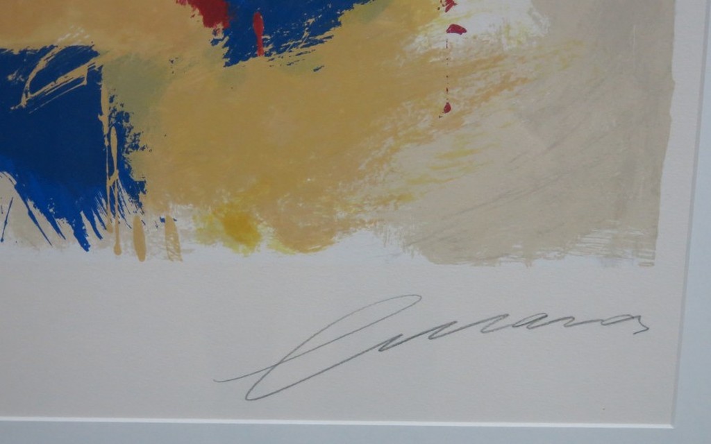 Eugene Brands: Litho, M - Ingelijst kopen? Bied vanaf 150!