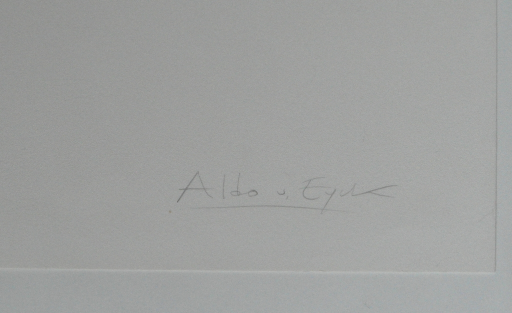 Aldo van Eyck - kleurenlitho - 1991 kopen? Bied vanaf 425!