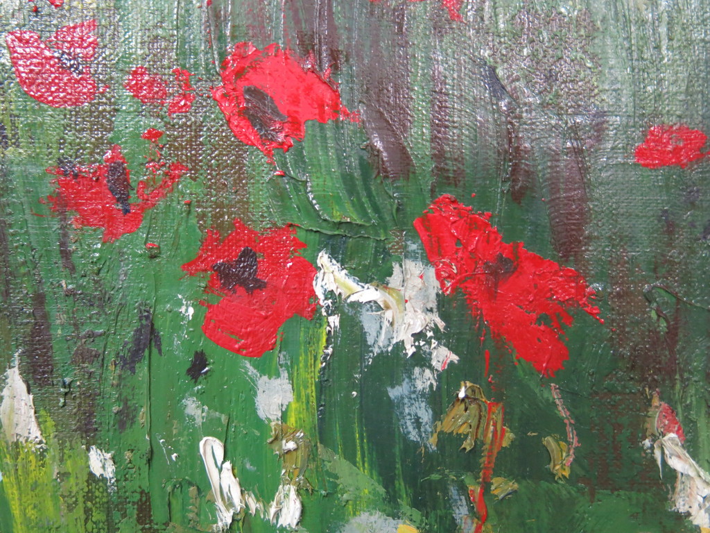 Andre Tigchelaar: Olieverf op Doek, Zomerdag - Ingelijst (groot) kopen? Bied vanaf 1!