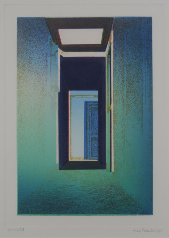 Nono Reinhold: Ets, La porte - Ingelijst kopen? Bied vanaf 35!